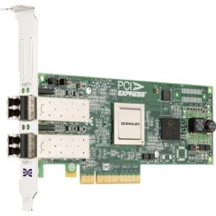 Emulex LPe12002 Dual Channel 8GB PCIe Host Bus Adapter Low Profile - Kit