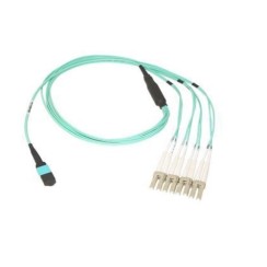 Dell Networking Cable OM4 MTP to 4xLC Optical Breakout7 Meter (Optics required) Customer Kit
