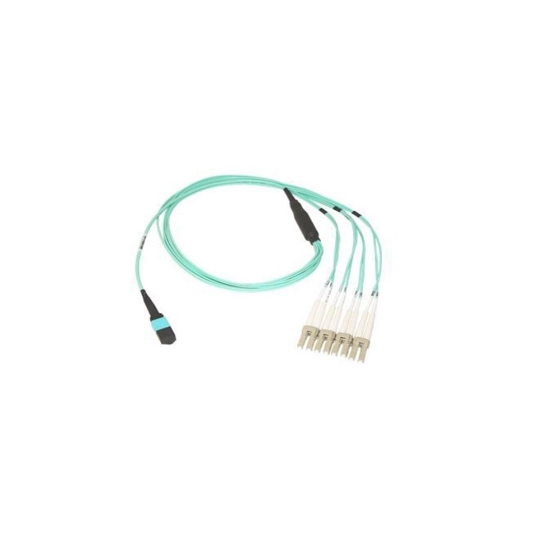 Dell Networking Cable OM4 MTP to 4xLC Optical Breakout7 Meter (Optics required) Customer Kit