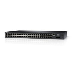 Dell Networking N2048P L2 POE+ 48x 1GbE + 2x 10GbE SFP+ fixed ports Stacking IO to PSU air AC