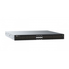 Dell EMC Switch S4148T-ON, 1U, 48 x 10Gbase-T, 4 x QSFP28, 2 x QSFP+, IO to PSU,2 PSU,OS10