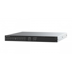 Dell EMC Switch S4128F-ON, 1U, PHY-less, 28 x 10GbE SFP+, 2 x QSFP28, IO to PSU, 2 PSU, OS10