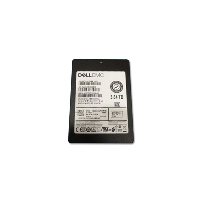 3.84TB SSD SATA Read Intensive 6Gbps 512 2.5in Hot-Plug Drive, PM883