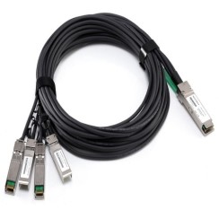 Dell NetworkingCable40GbE (QSFP+) to 4 x 10GbE SFP+ Passive Copper Breakout Cable 7m Kit