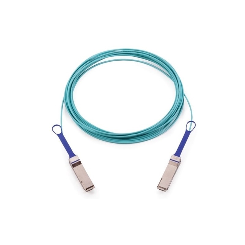 Mellanox EDR VPI EDR InfiniBand QSFP assembled optical cable,LSZH,5m,CusKit